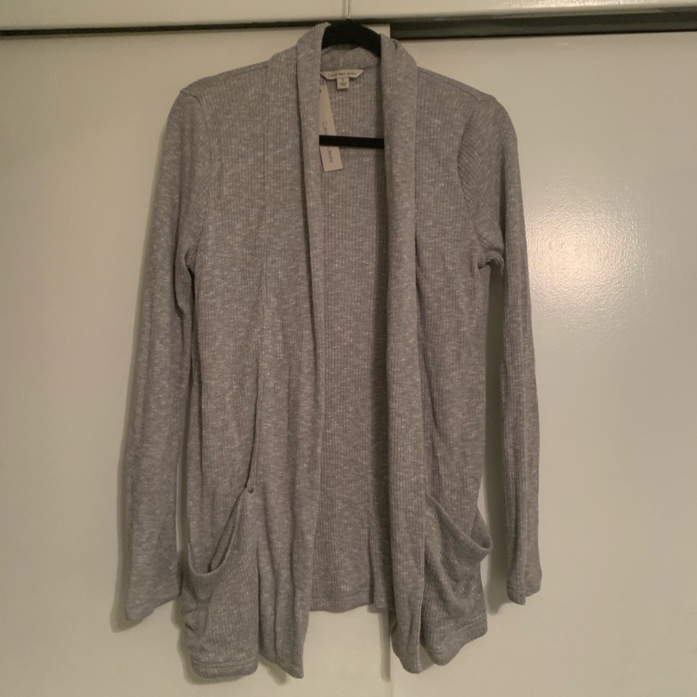 Calvin Klein Jeans Rib Knit Cardigan